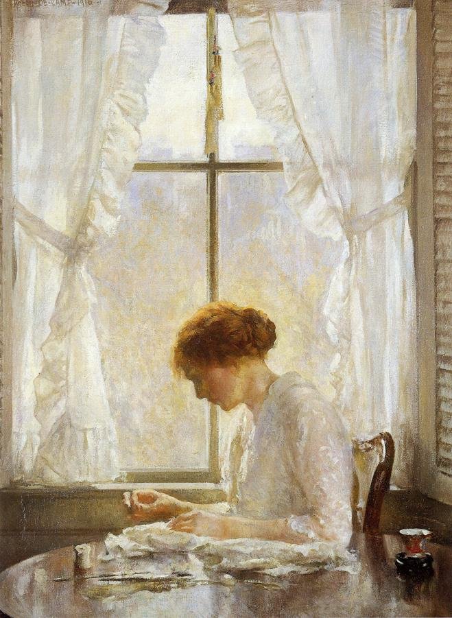 Krawcowa autorstwa Joseph DeCamp