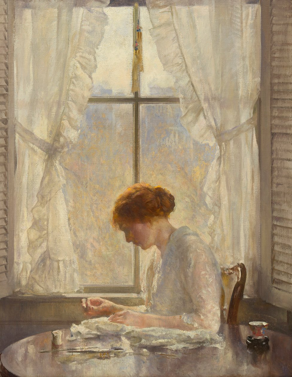 Krawcowa, 1916 autorstwa Joseph DeCamp