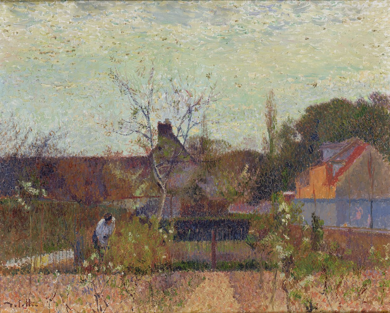 Mój ogród na wiosnę autorstwa Joseph Delattre