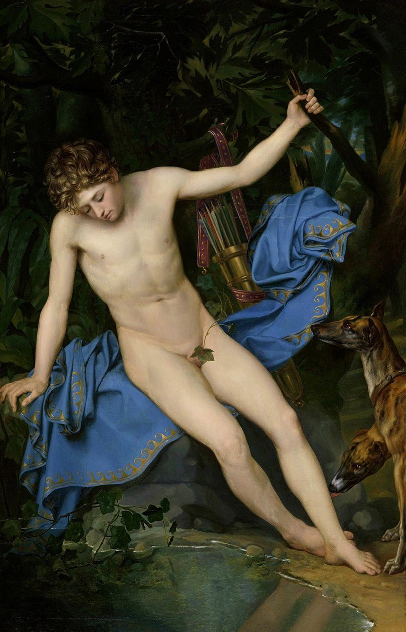 Narcyz autorstwa Joseph Dionysius Odevaere