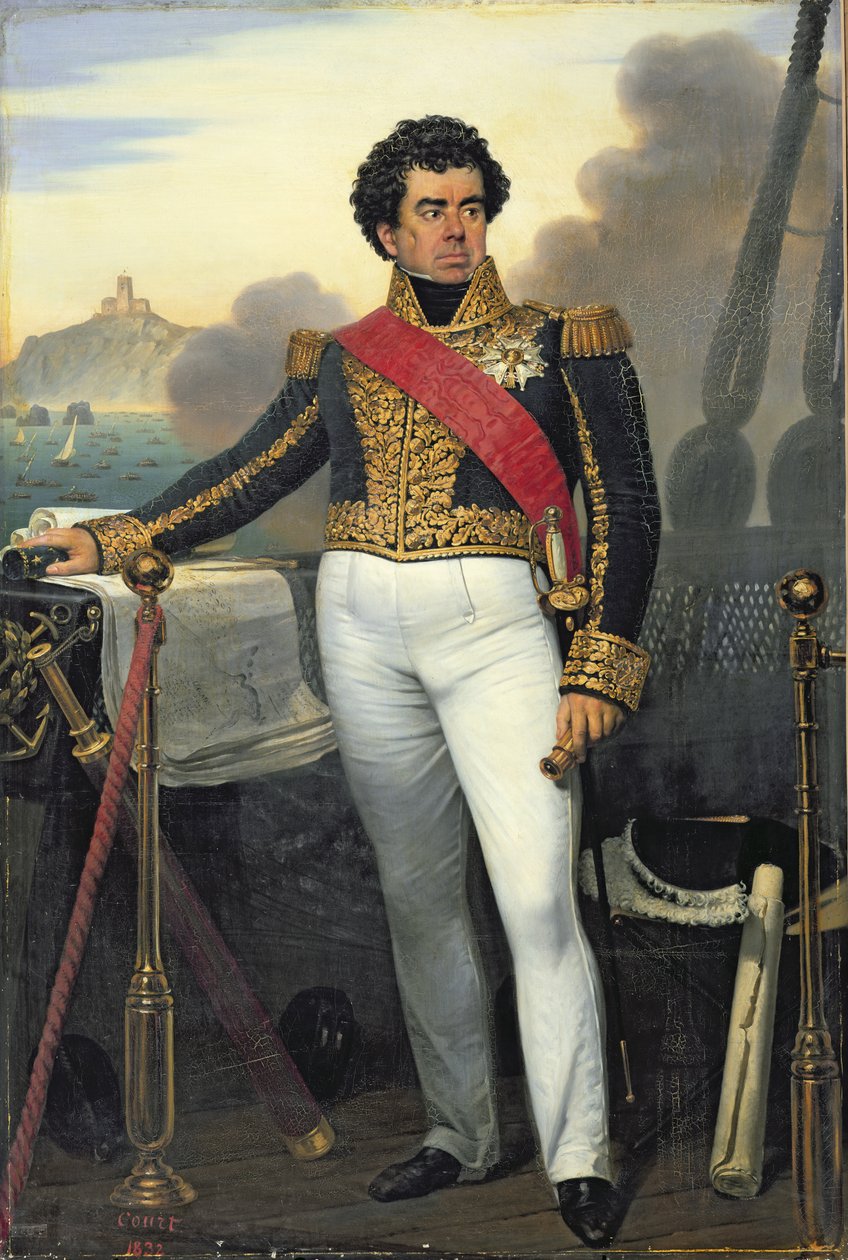 Victor Guy (1775-1846), baron Duperre, 1832 autorstwa Joseph Desire Court