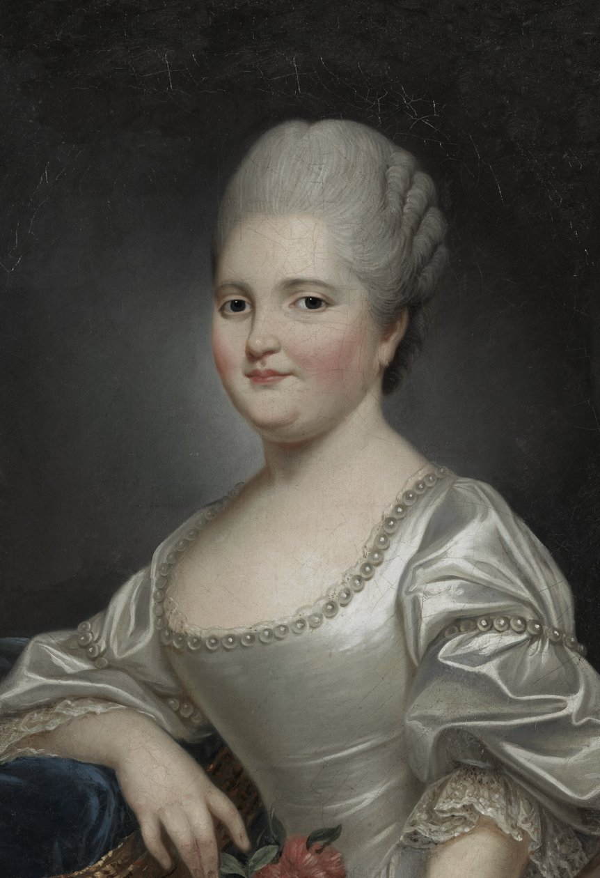 Portret Marii Clotilde z Francji (1759-1802), znanej jako Madame Clotilde, przyszłej królowej Sardynii autorstwa Joseph Ducreux