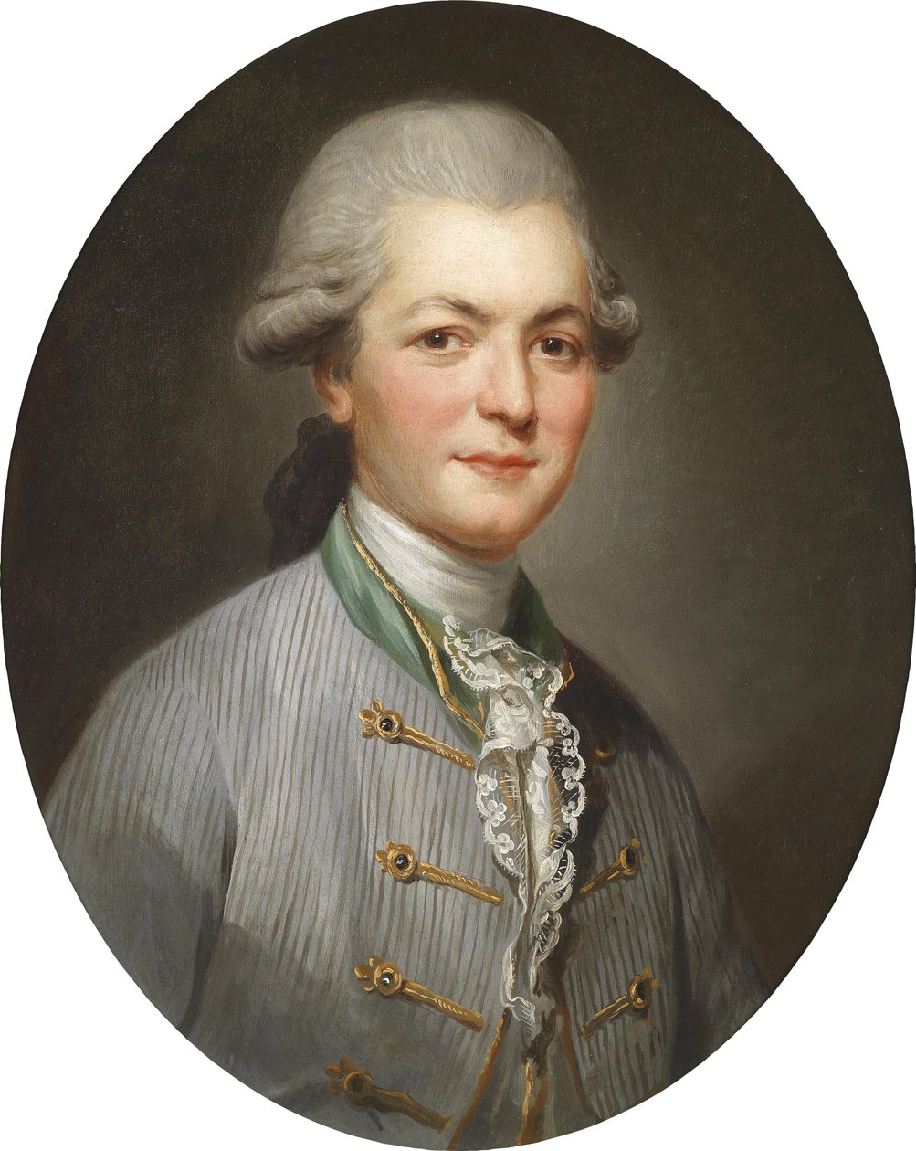Portret hrabiego Karola Józefa de Pallu (1753-1823) autorstwa Joseph Ducreux