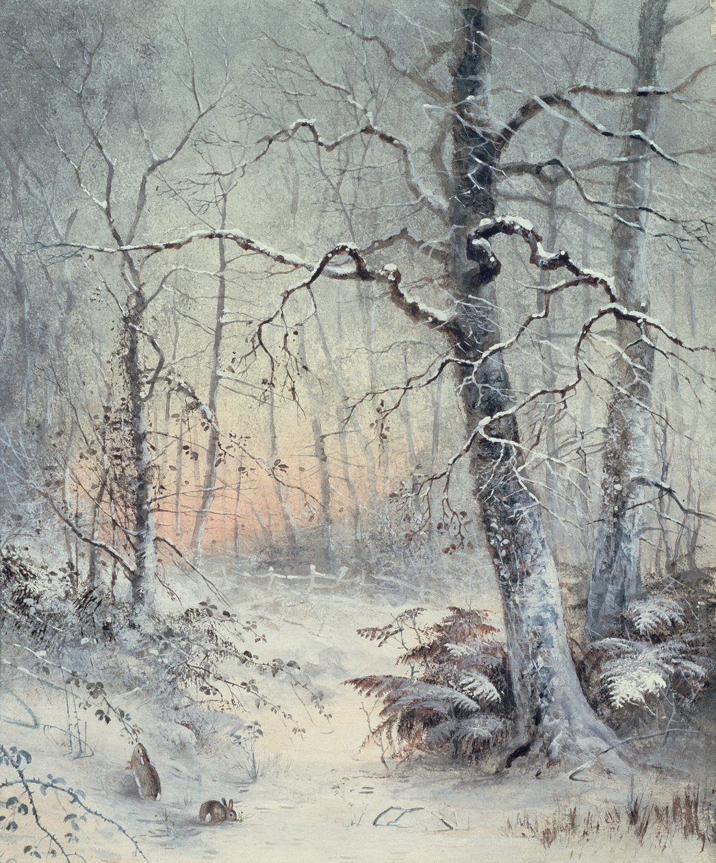 Zimowe śniadanie autorstwa Joseph Farquharson