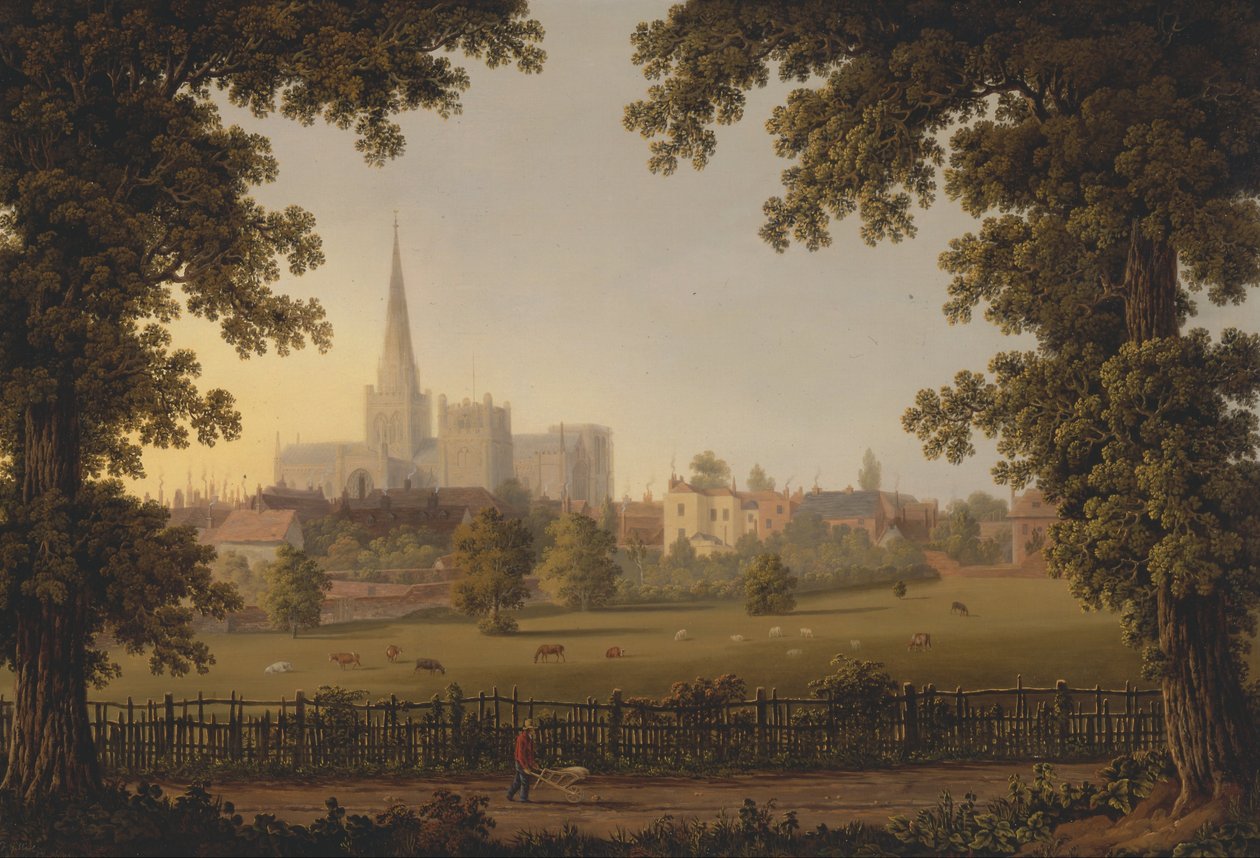 Katedra w Chichester autorstwa Joseph Francis Gilbert