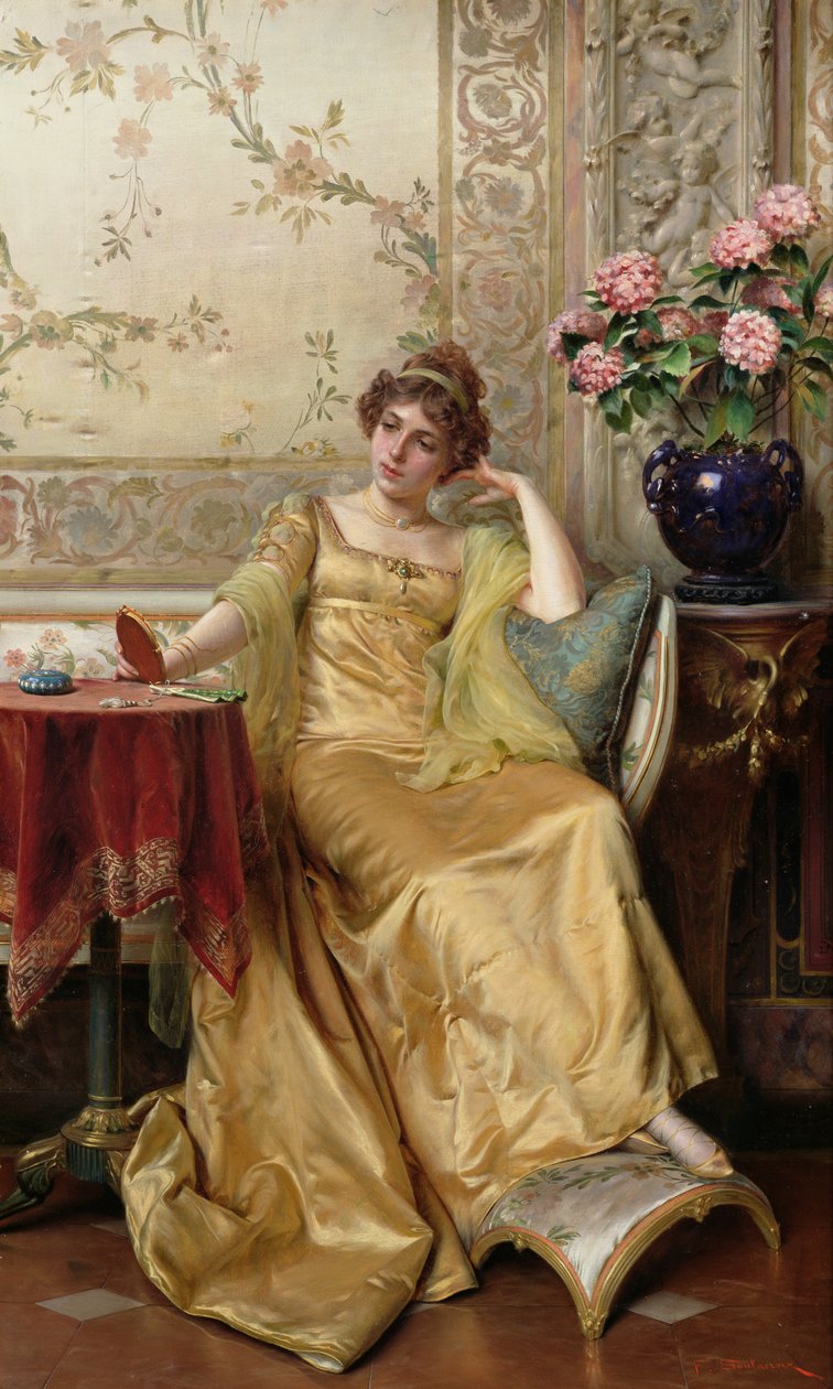 Medytacja autorstwa Joseph Frederick Charles Soulacroix