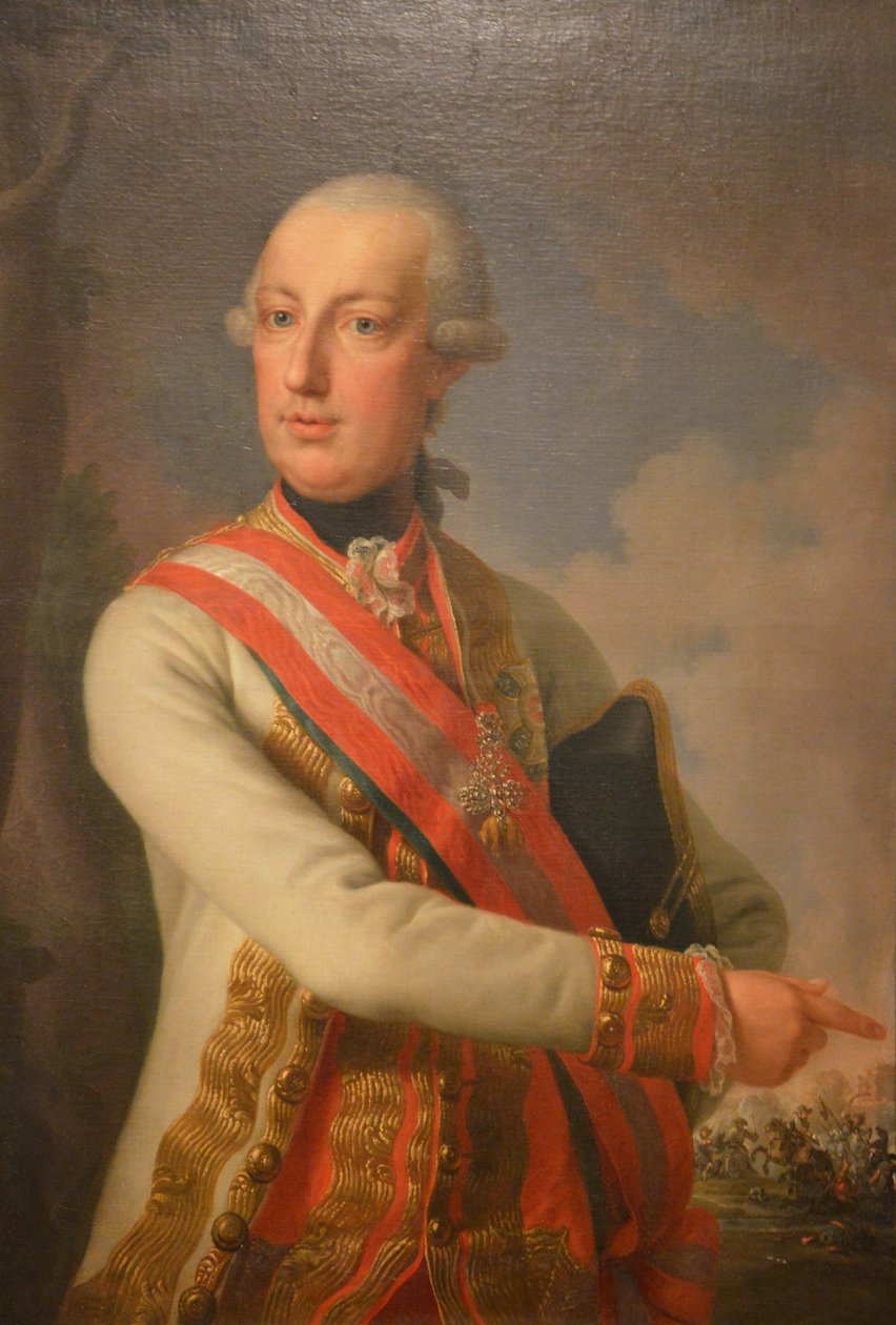 Cesarz Józef II (1741-1790) autorstwa Joseph Hickel