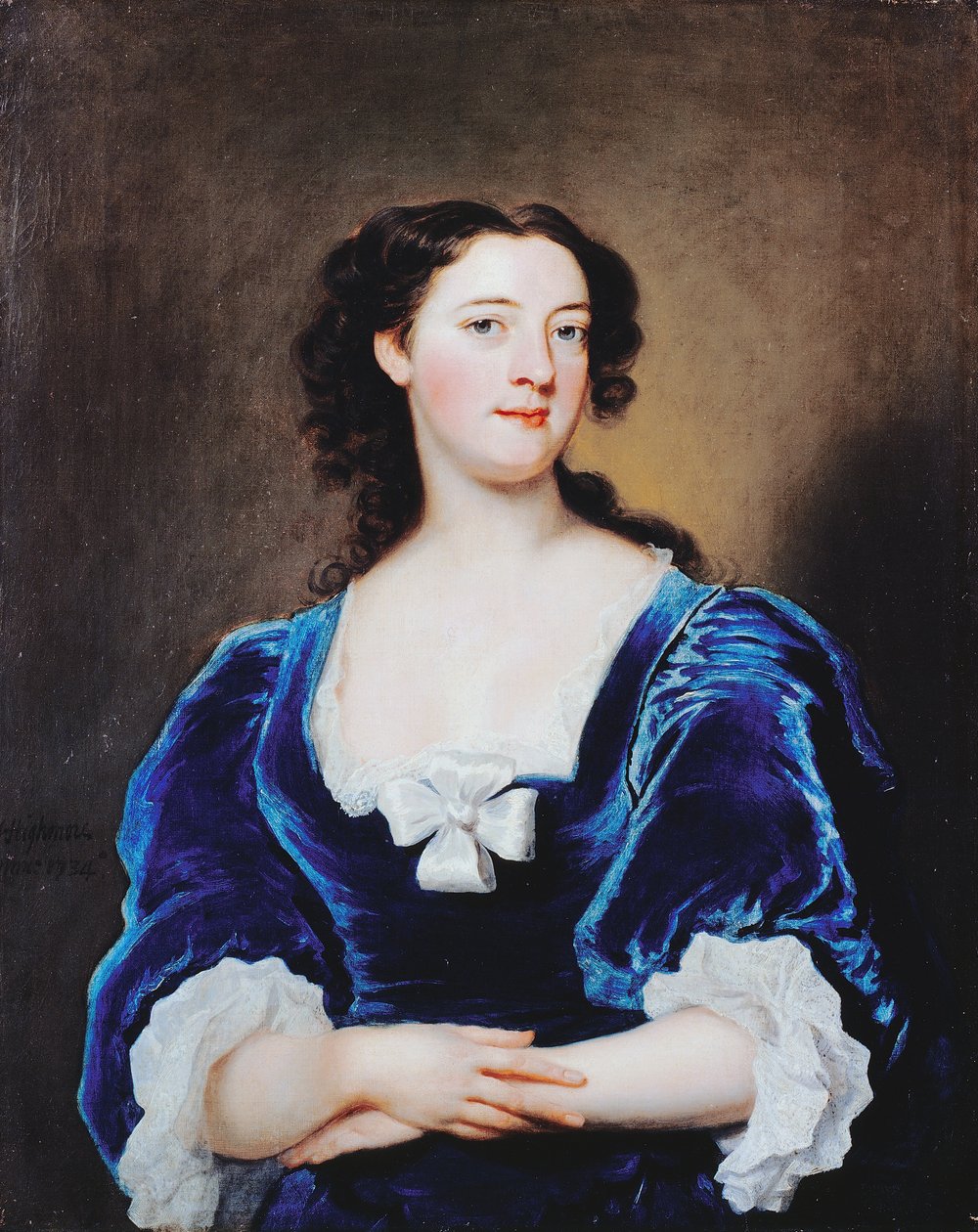 Portret damy autorstwa Joseph Highmore