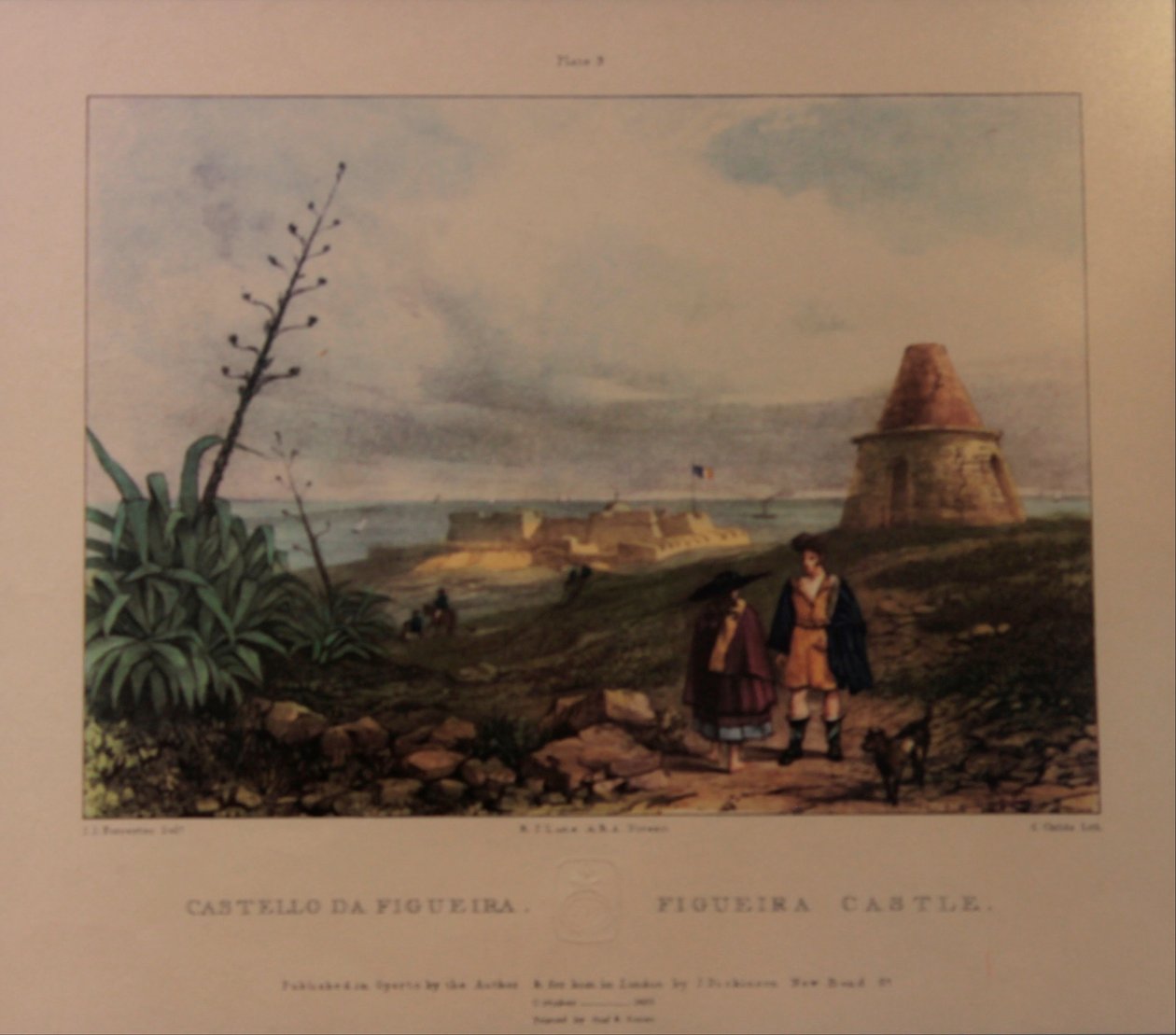 Zamek Figueira autorstwa Joseph James Forrester – Baron of Forrester