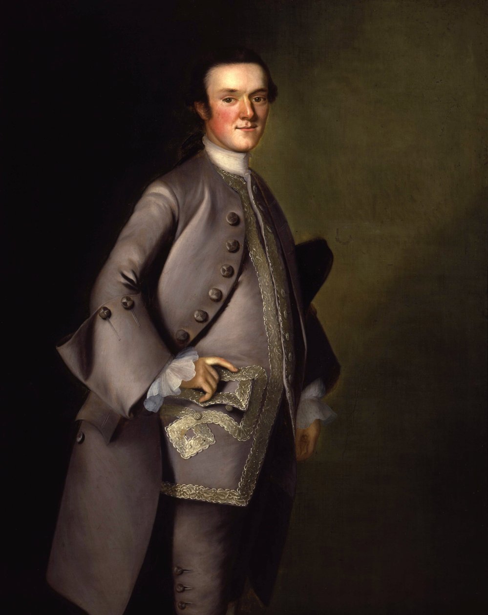 Portret Thomasa Wentwortha, 1761 autorstwa Joseph Jonathan Blackburn