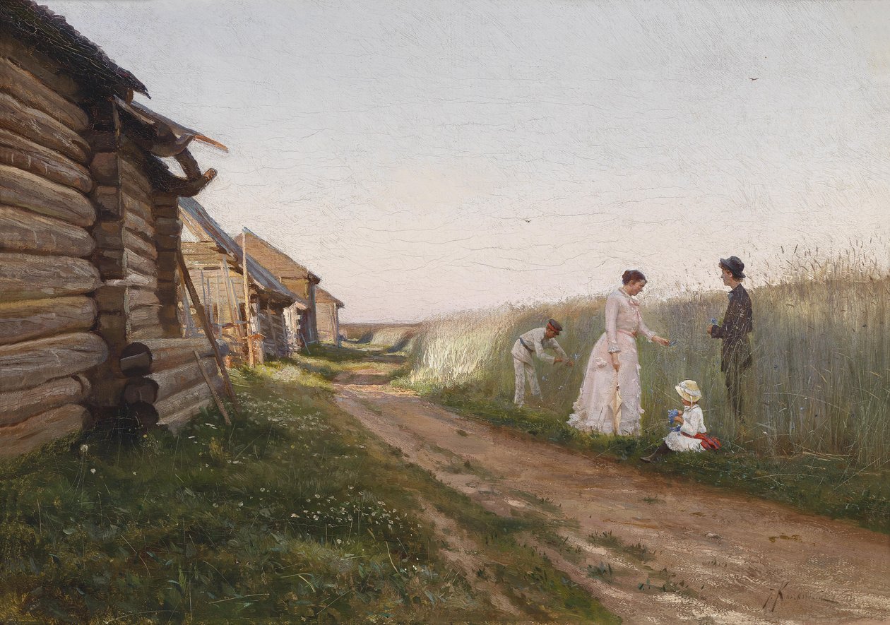 Na polu kukurydzy autorstwa Joseph Krachkovsky