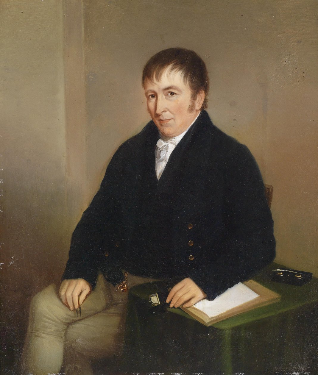 Portret dżentelmena autorstwa Joseph Kreutzinger