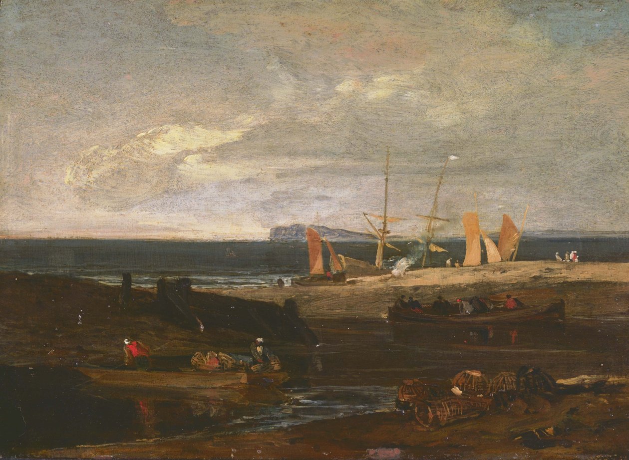 Scena na angielskim wybrzeżu autorstwa Joseph Mallord William Turner