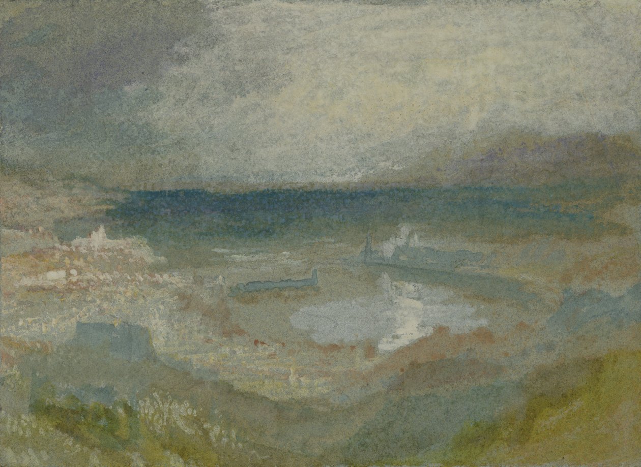 Burza nad Genuą autorstwa Joseph Mallord William Turner