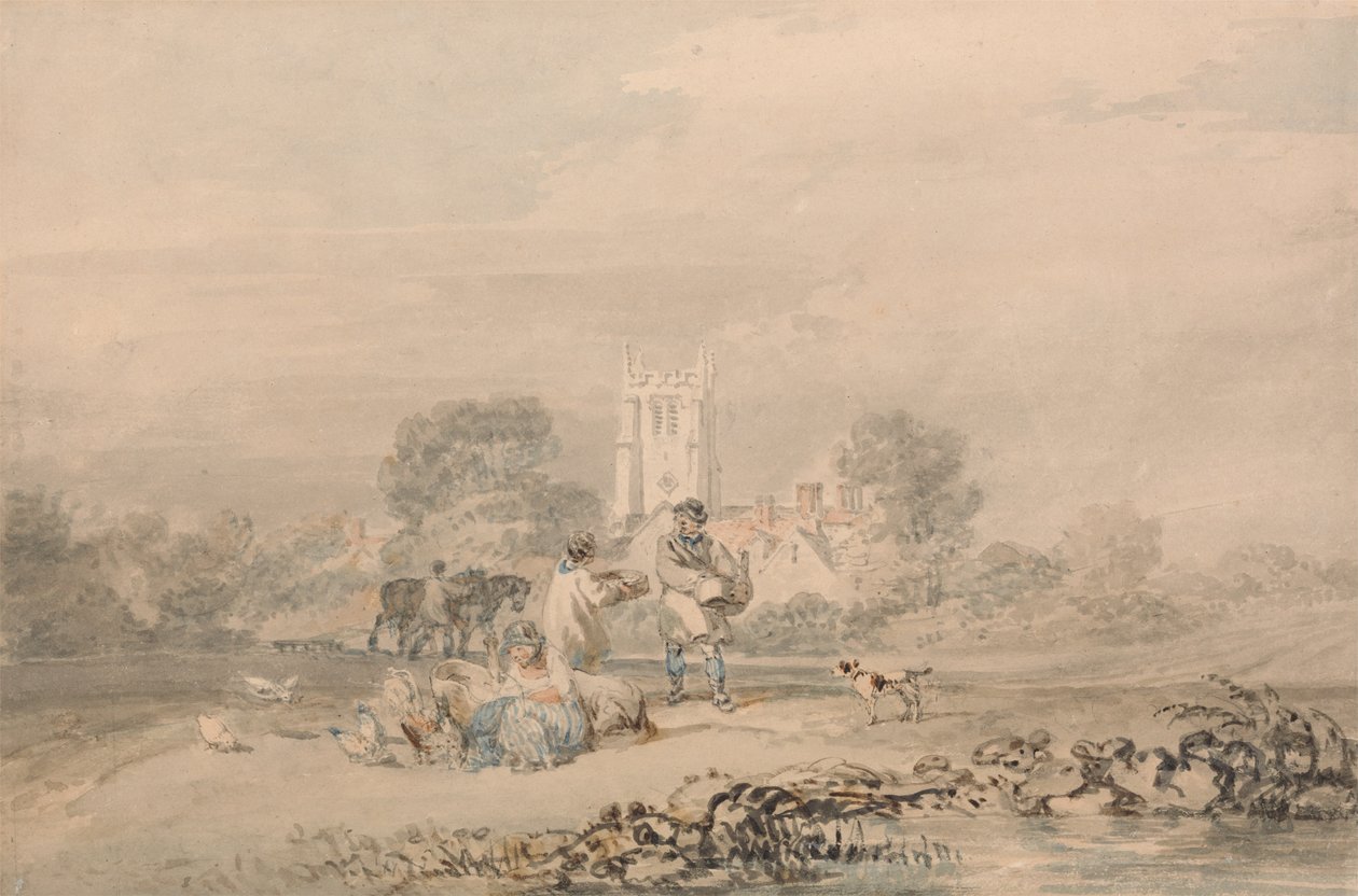 Jesienny Siew Zboża autorstwa Joseph Mallord William Turner