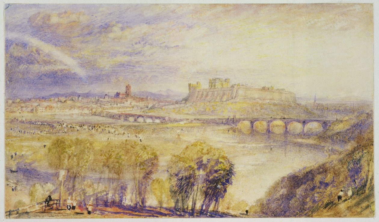 Carlisle, ok.1832 (wc na papierze) autorstwa Joseph Mallord William Turner