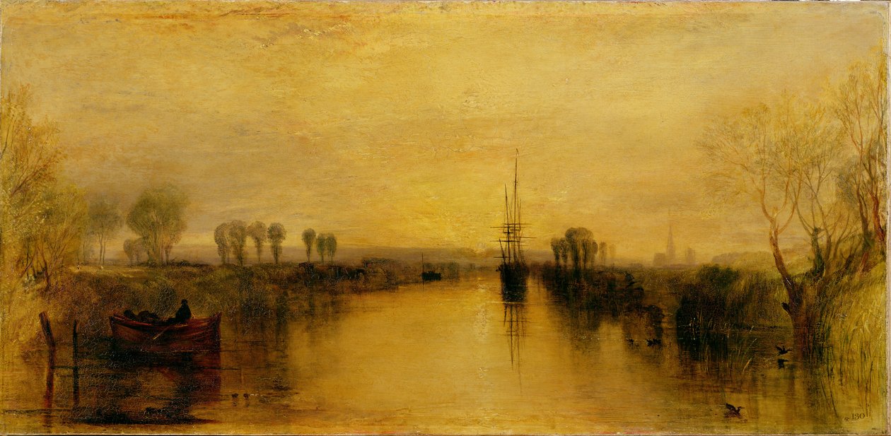 Kanał Chichester, ok. 1829 r. autorstwa Joseph Mallord William Turner