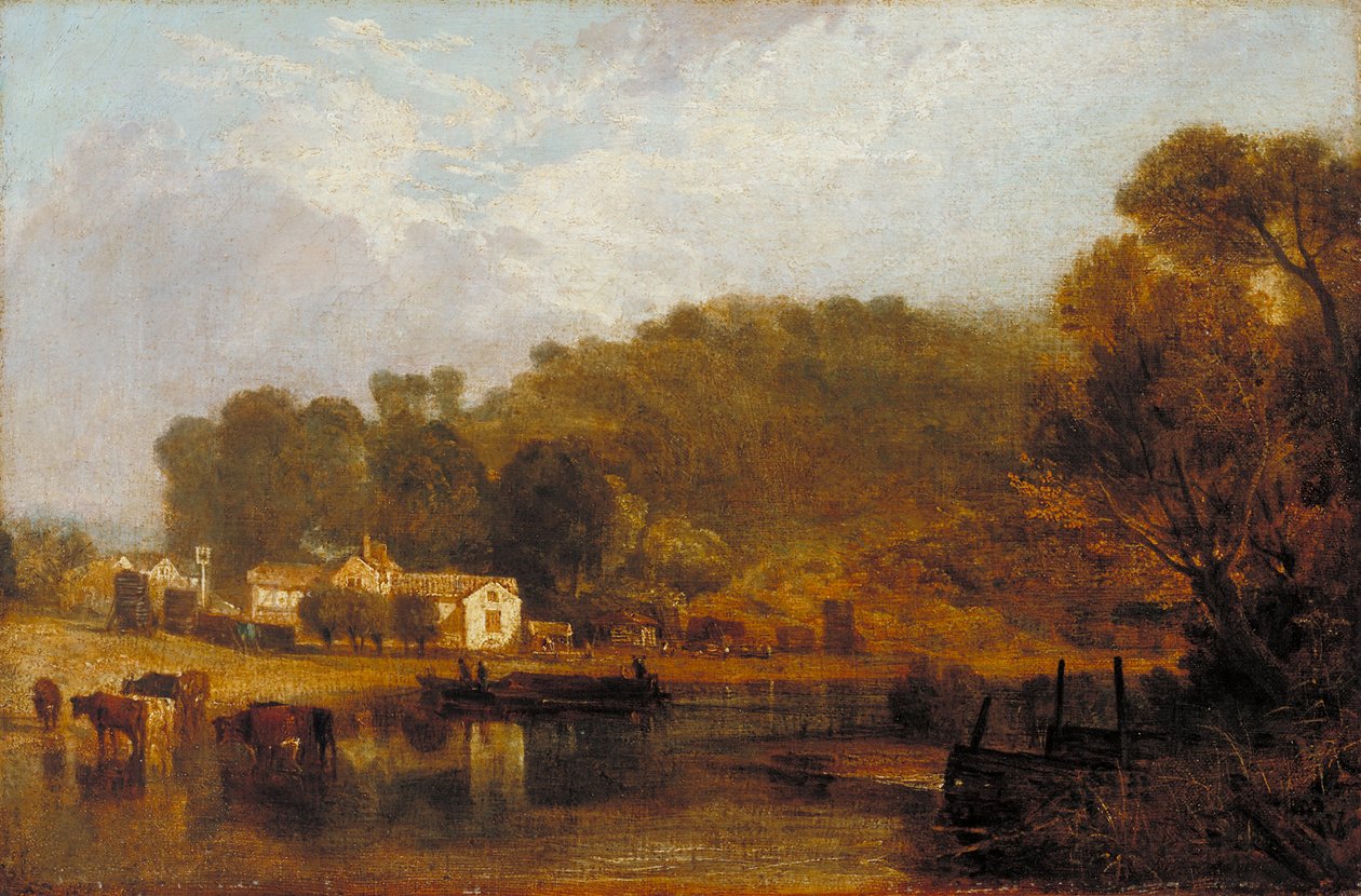 Cliveden nad Tamizą autorstwa Joseph Mallord William Turner
