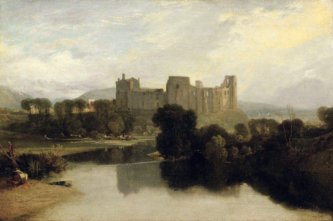 Zamek Cockermouth, ok.1810 autorstwa Joseph Mallord William Turner