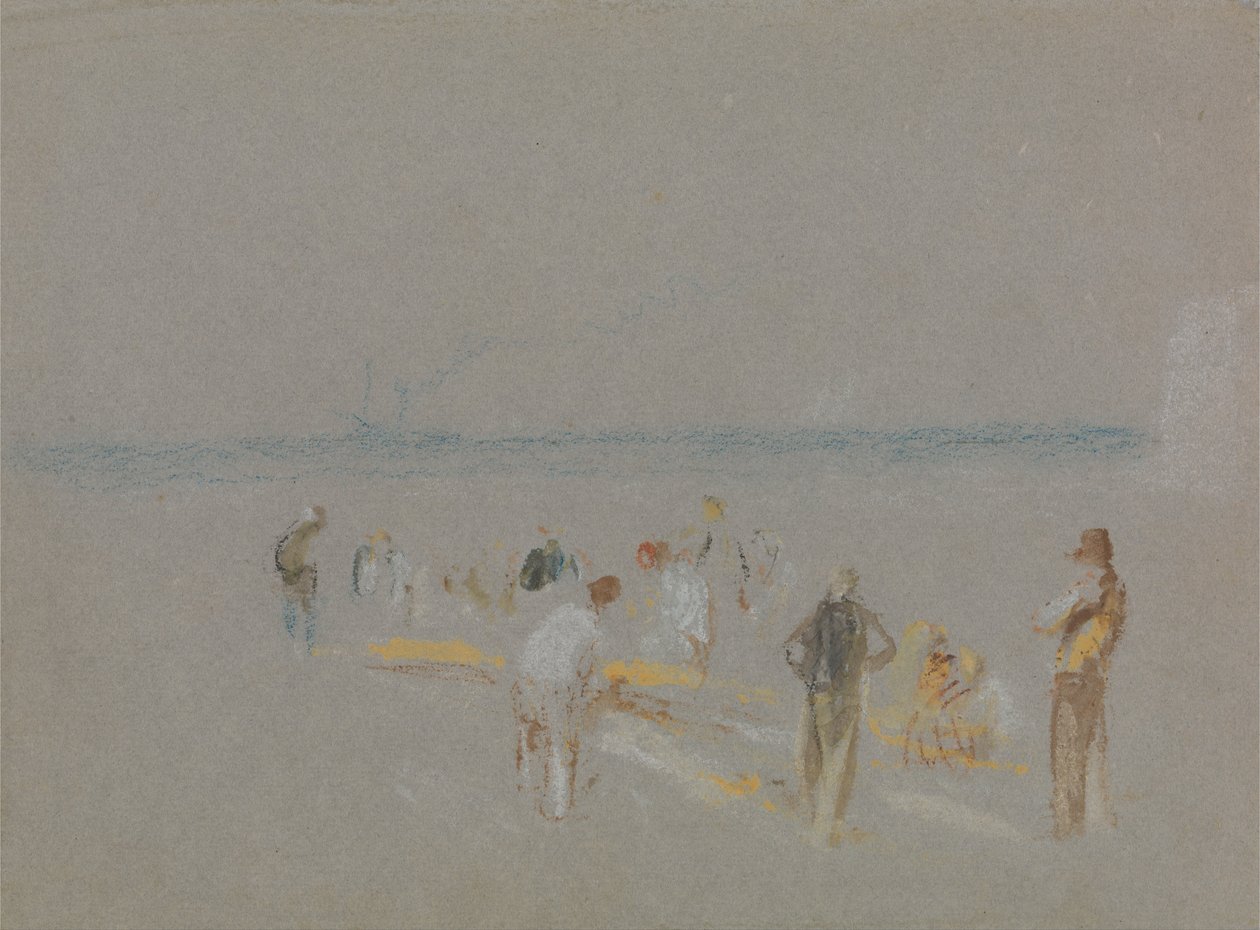 Krykiet na Goodwin Sands autorstwa Joseph Mallord William Turner