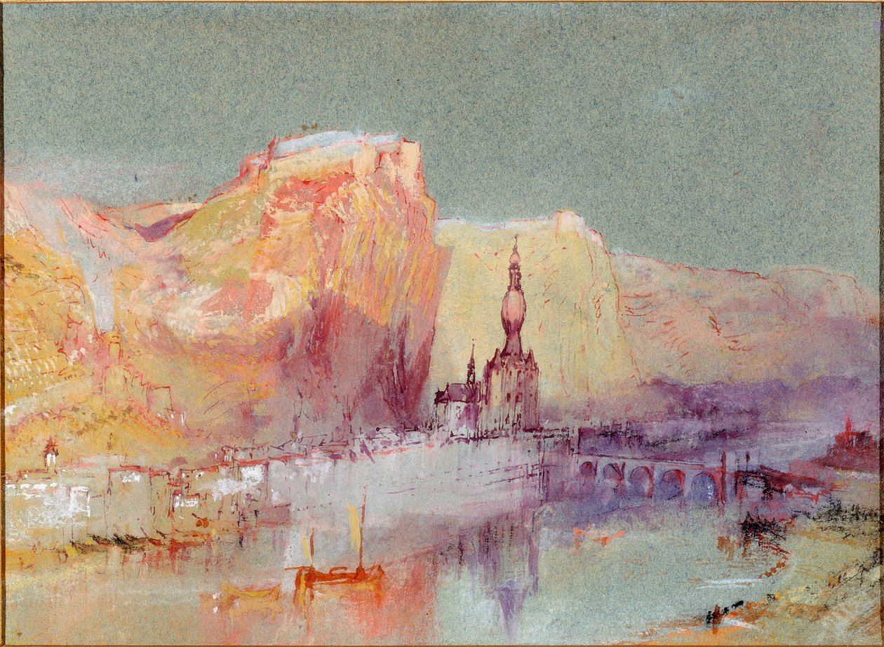 Dinant sur Meuse (kolor nadwozia) autorstwa Joseph Mallord William Turner