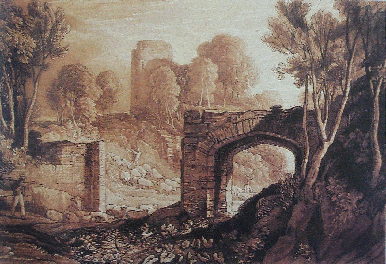 Wschodnia Brama Winchelsea autorstwa Joseph Mallord William Turner