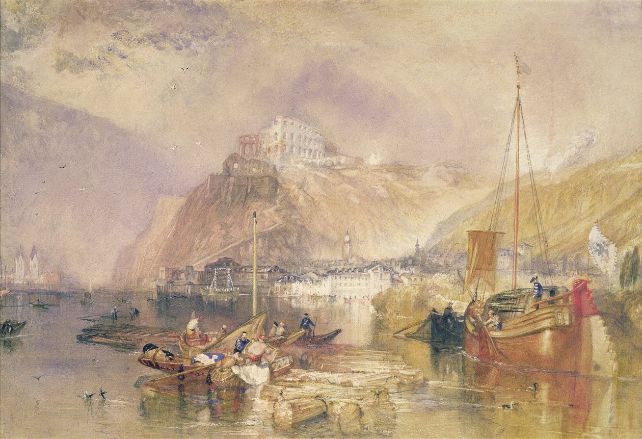 Ehrenbreitstein autorstwa Joseph Mallord William Turner