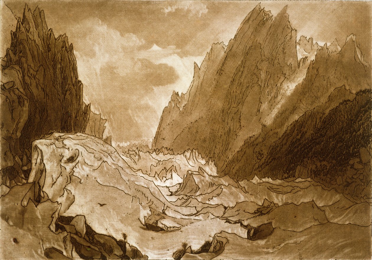 F.50.I Mer de Glace, Valley of Chamouni, Savoy, z 