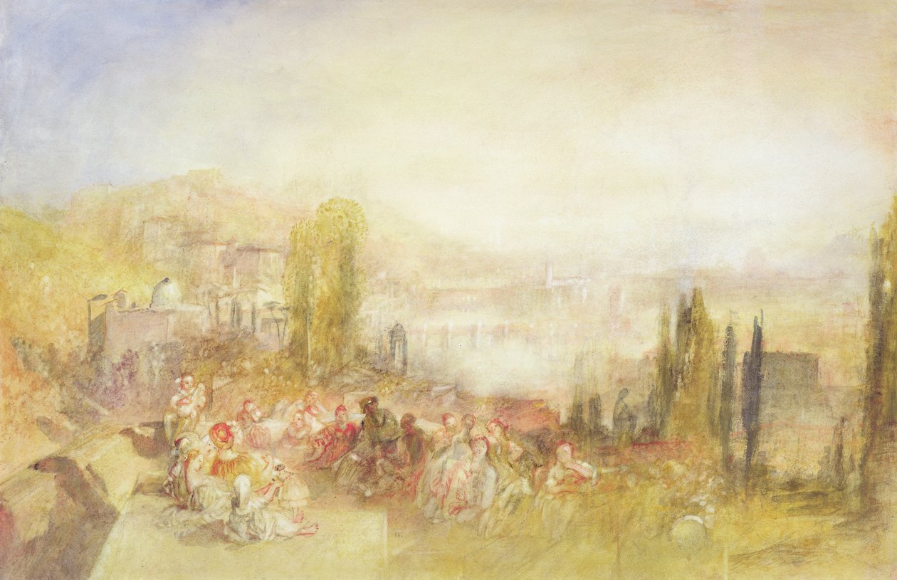 Florencja, 1851 autorstwa Joseph Mallord William Turner