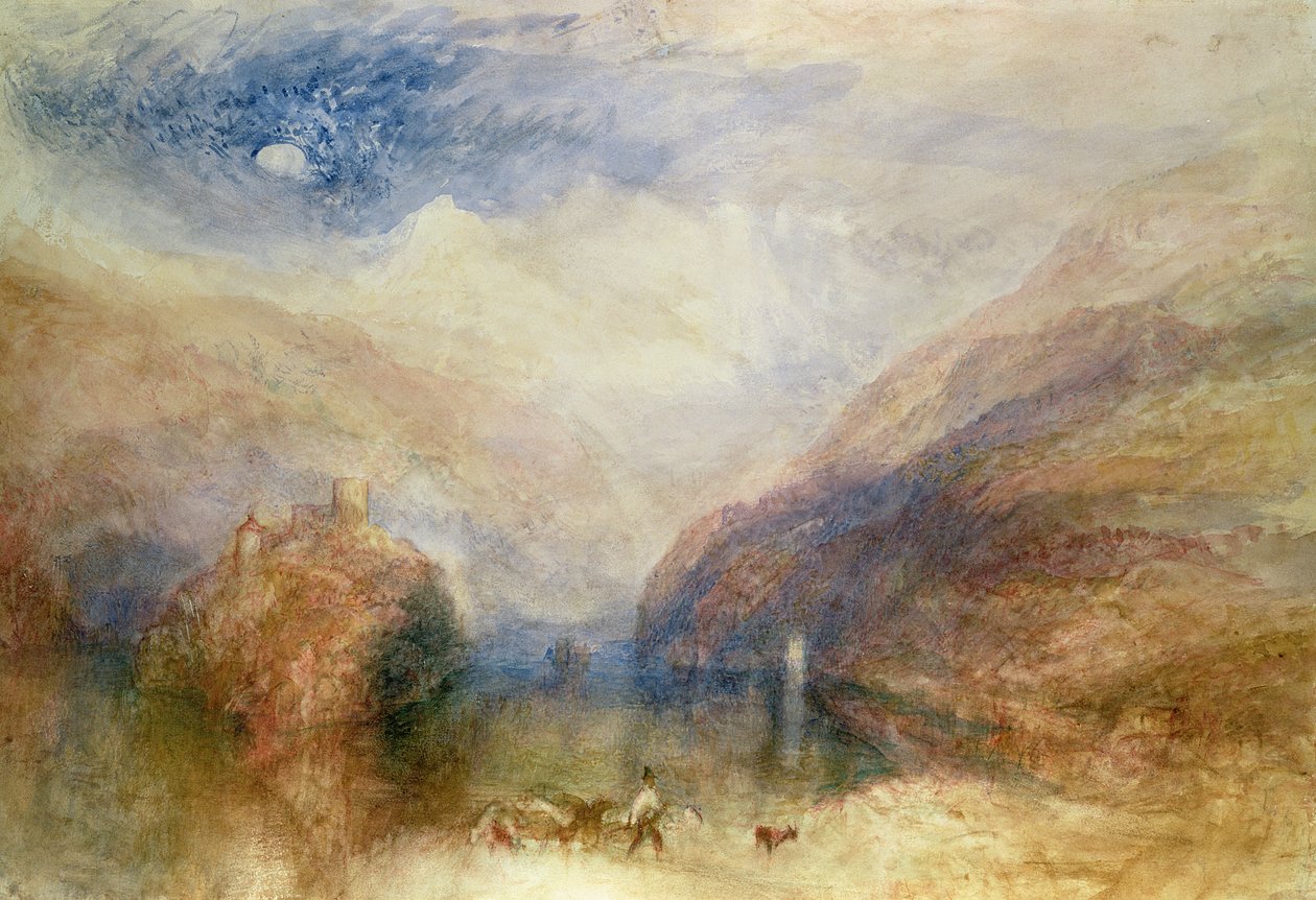 Jezioro Brienz autorstwa Joseph Mallord William Turner