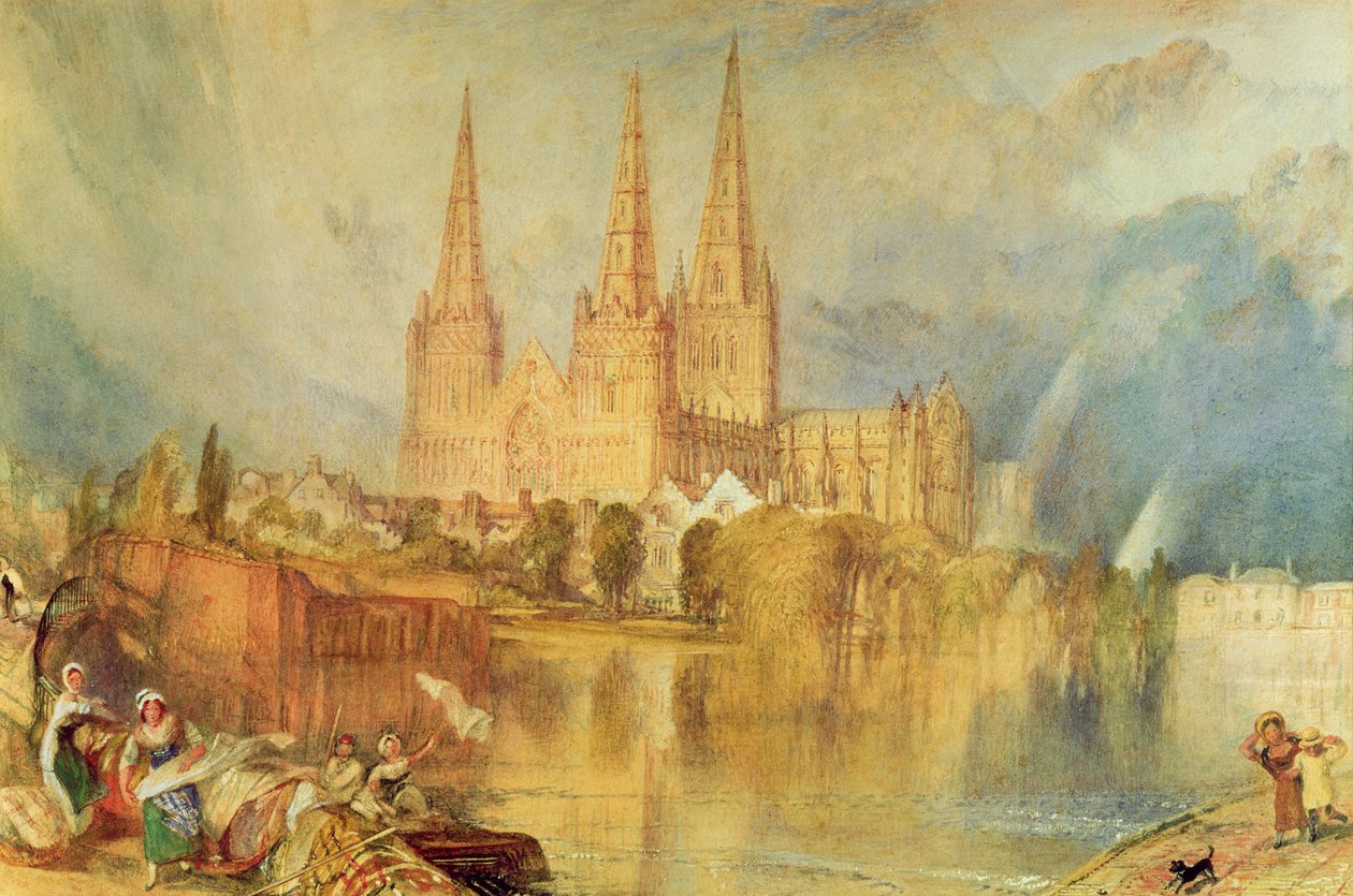 Lichfield, ok. 1830-35 autorstwa Joseph Mallord William Turner