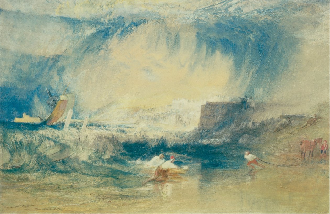 Lyme Regis, Dorsetshire, Anglia autorstwa Joseph Mallord William Turner