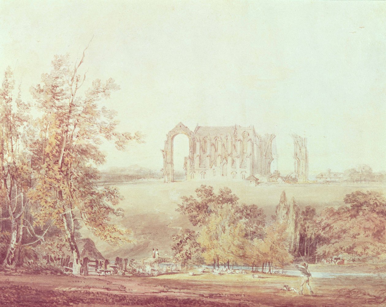 Opactwo Malmesbury autorstwa Joseph Mallord William Turner