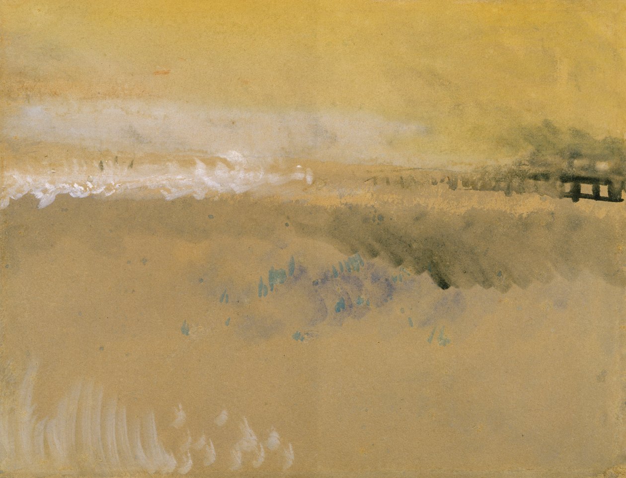 Margate (wc na polerowanym papierze) autorstwa Joseph Mallord William Turner