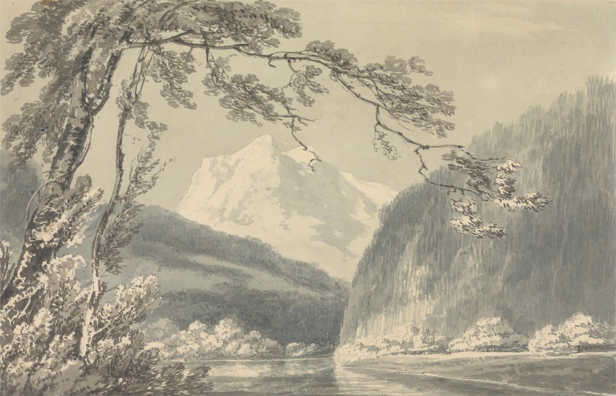 W pobliżu Grindelwalda autorstwa Joseph Mallord William Turner