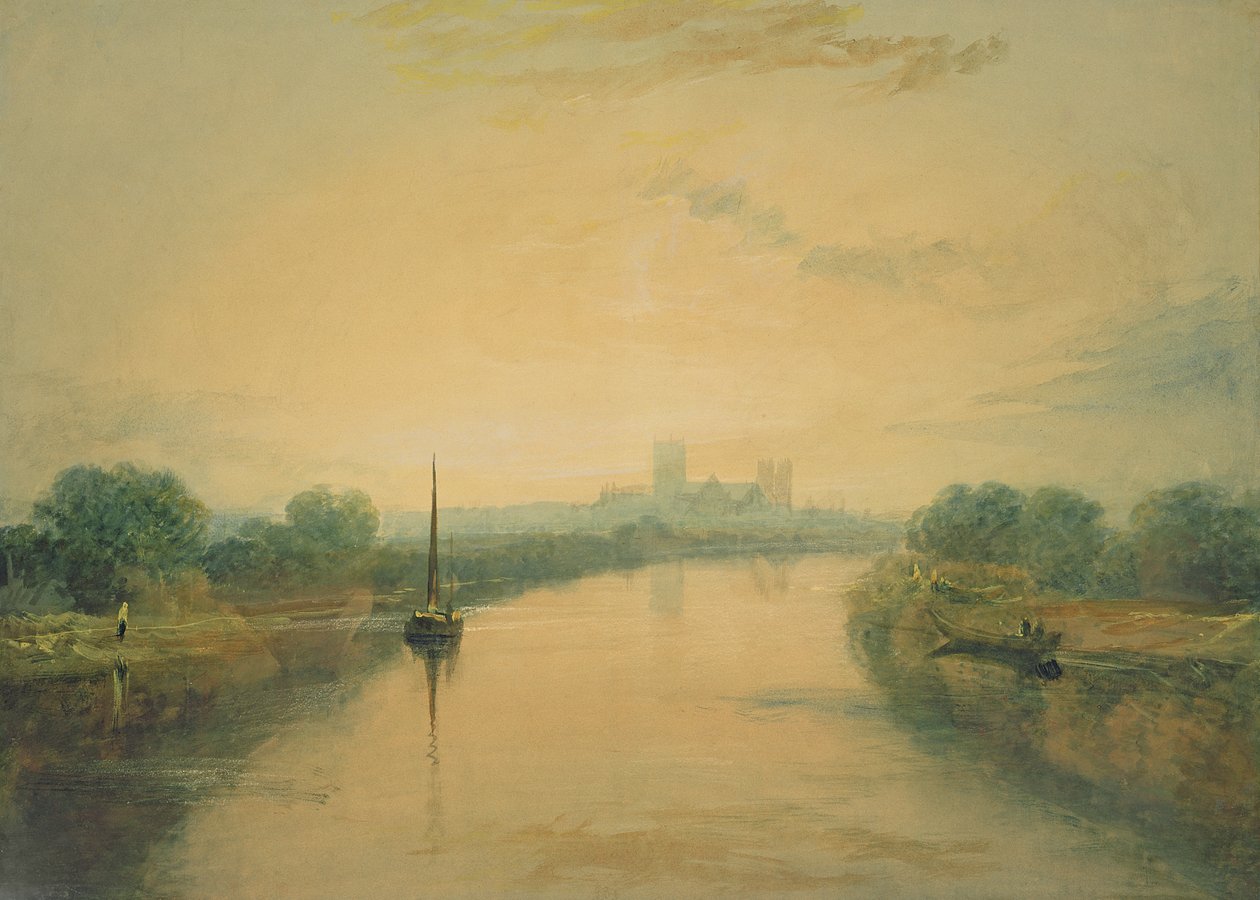 Na rzece Ouse autorstwa Joseph Mallord William Turner