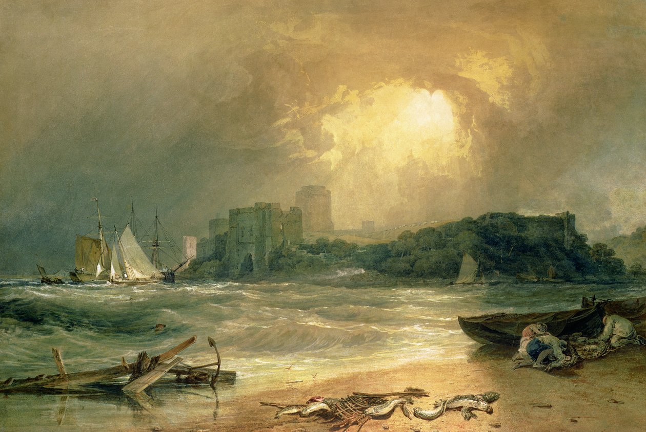 Zamek Pembroke autorstwa Joseph Mallord William Turner