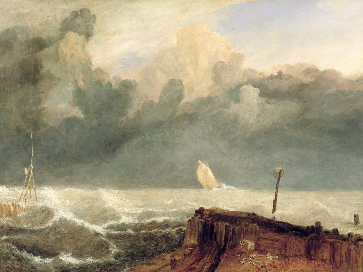 Port Ruysdael autorstwa Joseph Mallord William Turner
