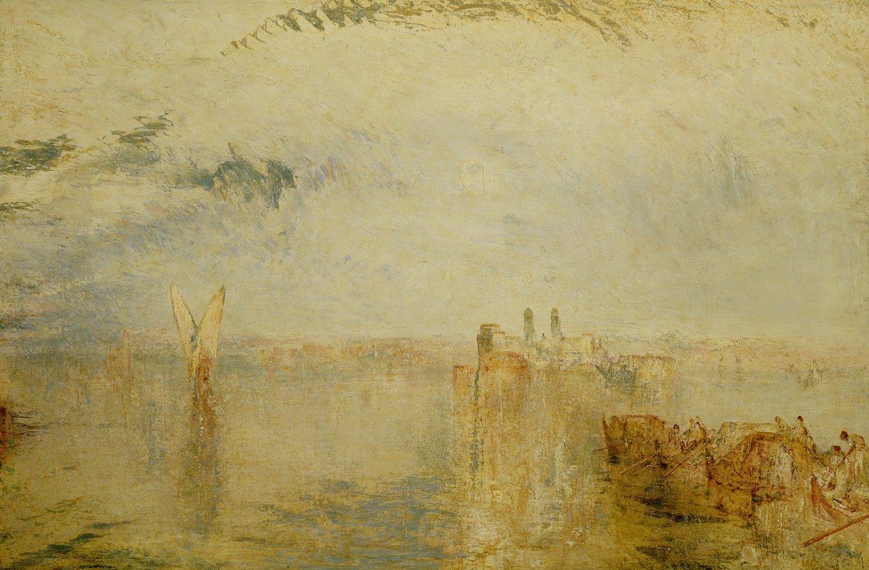 Powrót z balu (św. Martino) ok. 1846 r. autorstwa Joseph Mallord William Turner