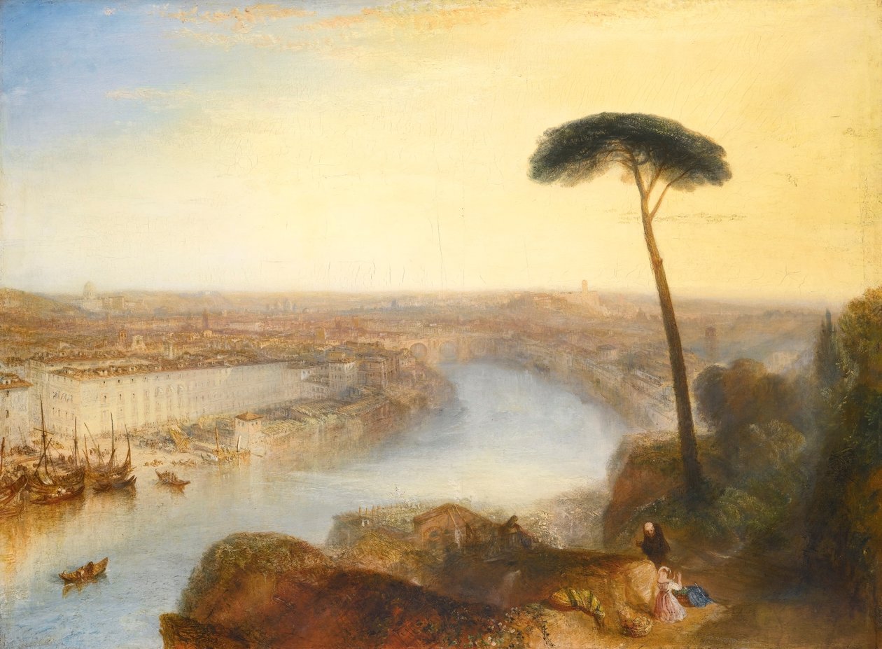 Rzym, z góry Awentyn autorstwa Joseph Mallord William Turner