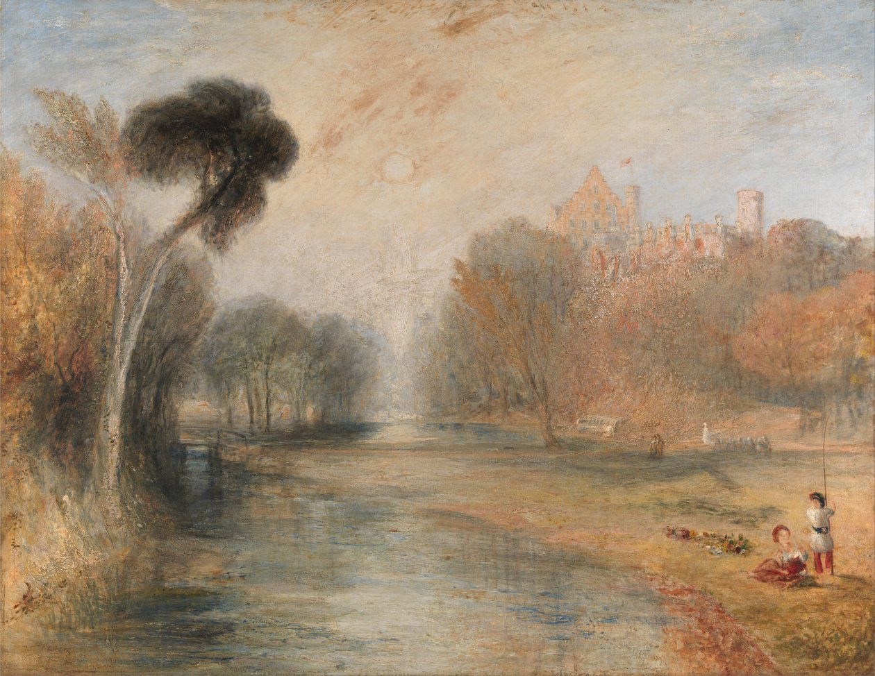 Zamek Rosenau, Coburg autorstwa Joseph Mallord William Turner