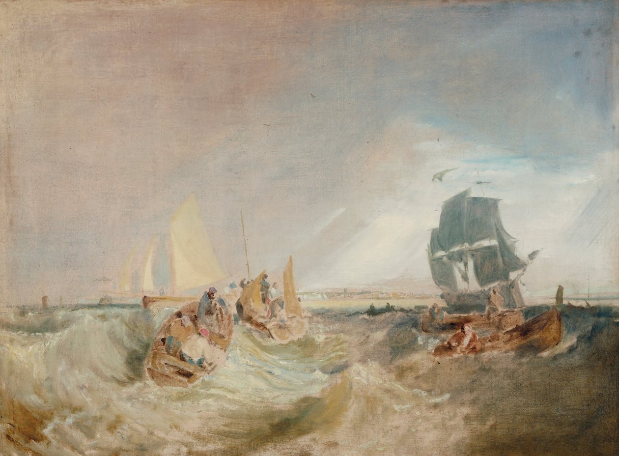 Wysyłka u ujścia Tamizy autorstwa Joseph Mallord William Turner