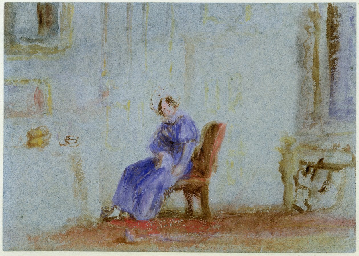 Rozlane mleko, ok.1828 autorstwa Joseph Mallord William Turner