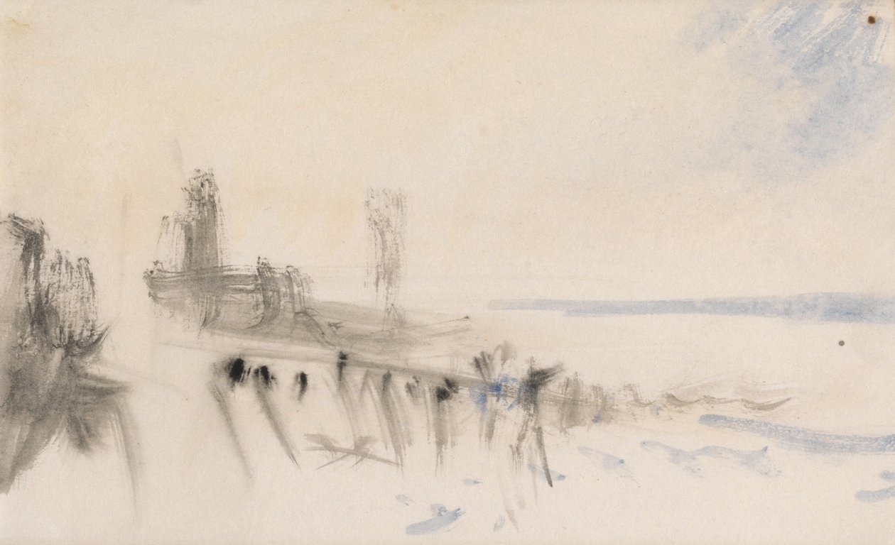 Szkicownik kanału autorstwa Joseph Mallord William Turner