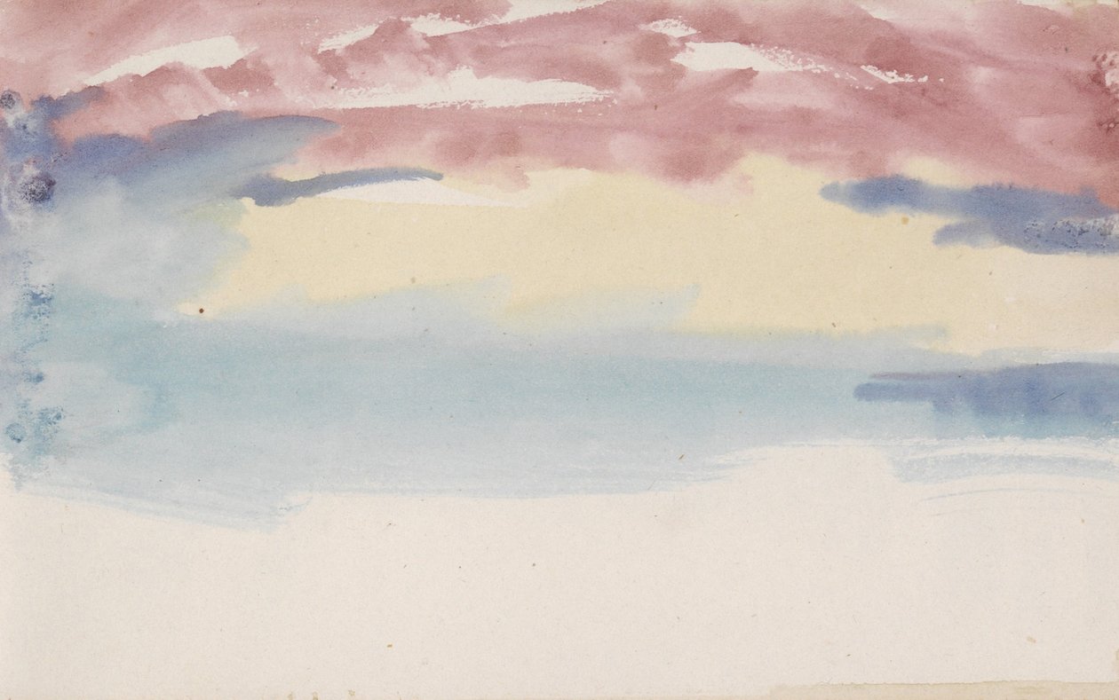 Szkicownik kanału autorstwa Joseph Mallord William Turner