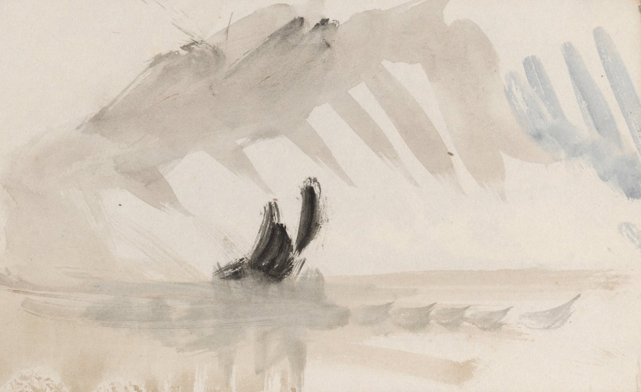 Szkicownik kanału autorstwa Joseph Mallord William Turner