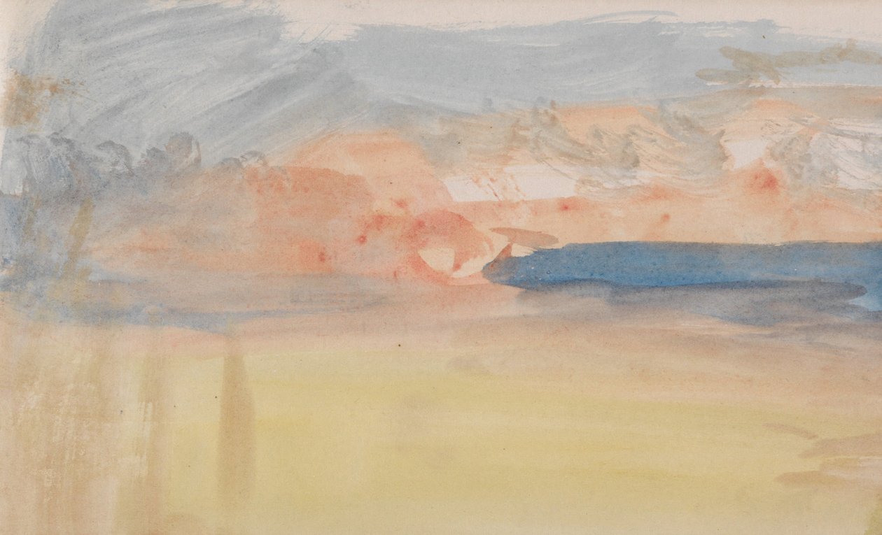 Szkicownik kanału autorstwa Joseph Mallord William Turner