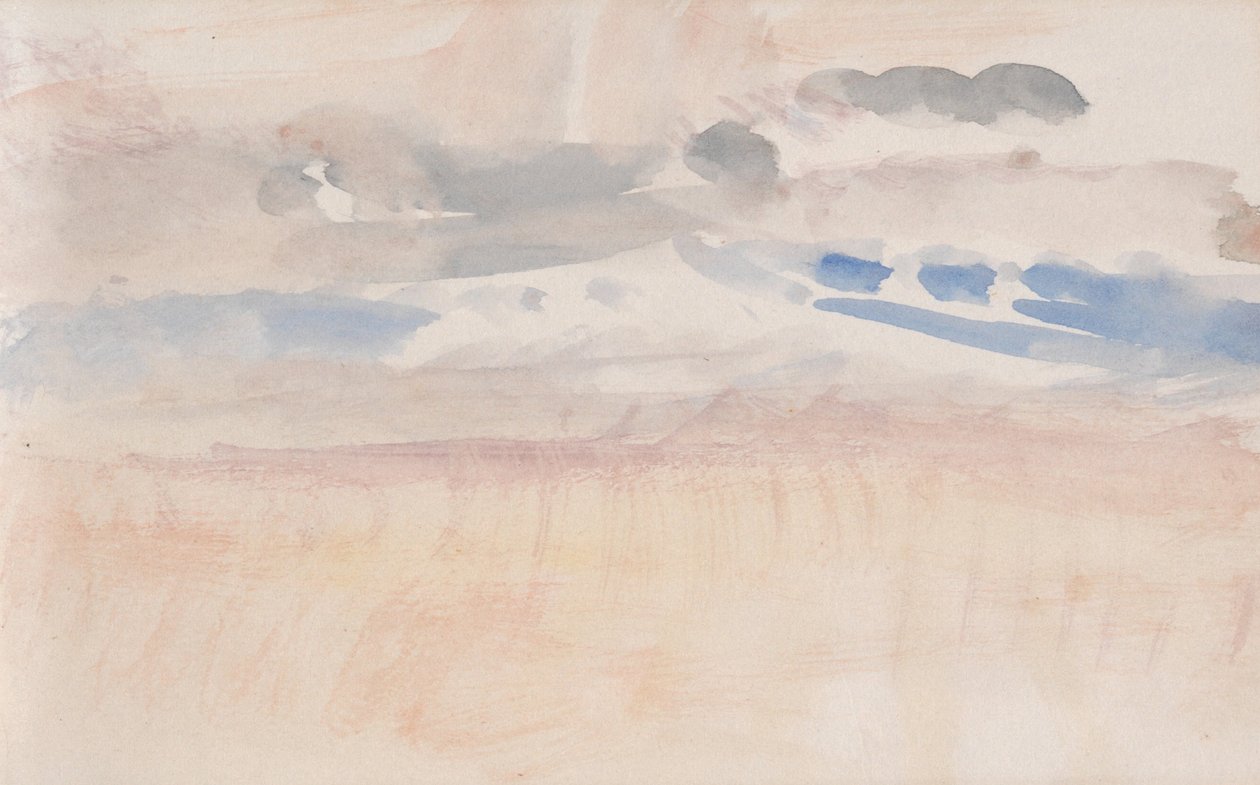 Szkicownik kanału autorstwa Joseph Mallord William Turner