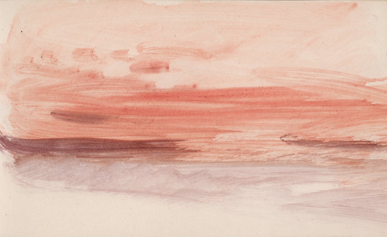 Szkicownik kanału autorstwa Joseph Mallord William Turner