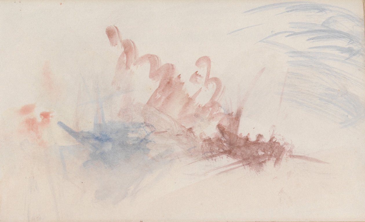 Szkicownik kanału autorstwa Joseph Mallord William Turner